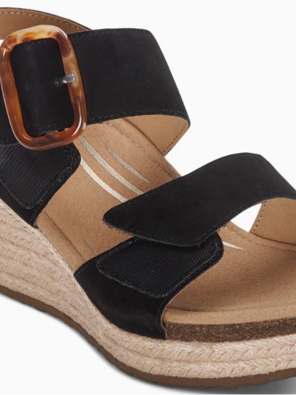 Aetrex Ashley Black Size 7 New Original Box - Picture 7 of 15